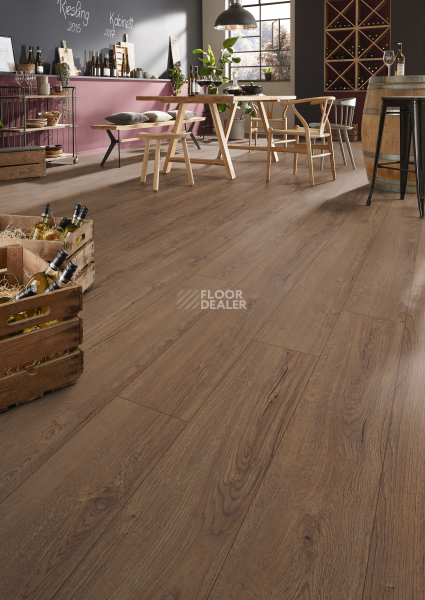 Ламинат Kronotex Exquisit 8мм d41172 Дуб Горизонт кофе фото 3 | FLOORDEALER